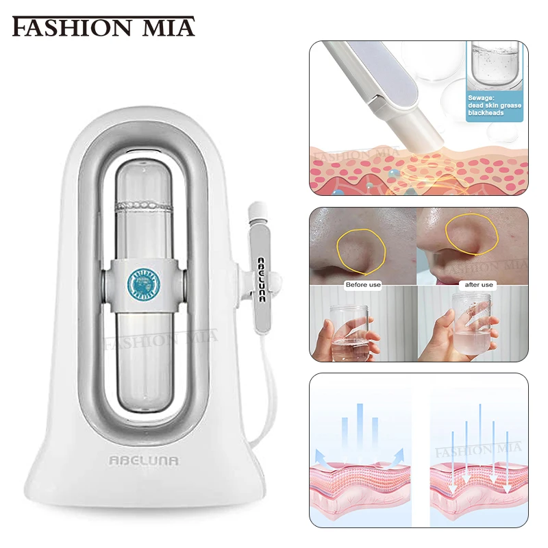 

Facial Water Oxygen Therapy Beauty Device Pore Vacuum Cleaner Micro Small Bubble Cleasing Machine Blackhead Removal Peeling Spa