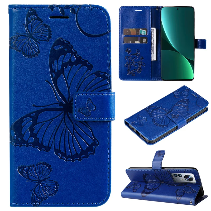 Elegant PU Leather Flip Wallet Phone Case with Card Pockets - Premium Protection Cover