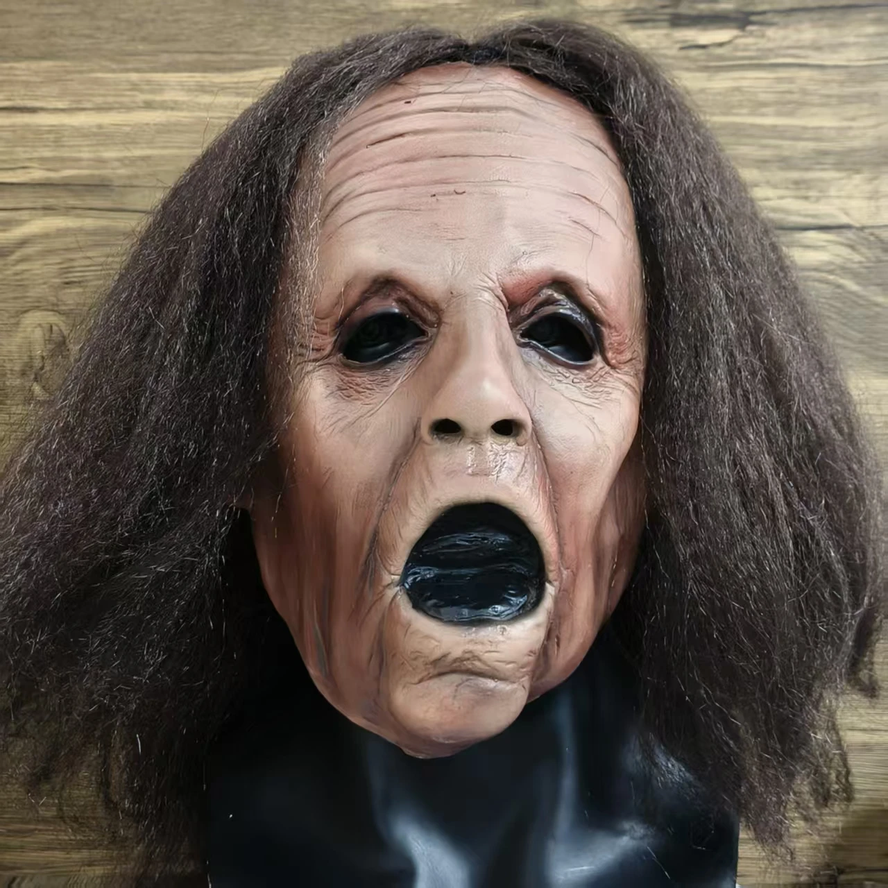 thumbnail image 2 of HOMELEX Scream Mask For Women Adults Scary Skull Creepy Doll 2 of 9