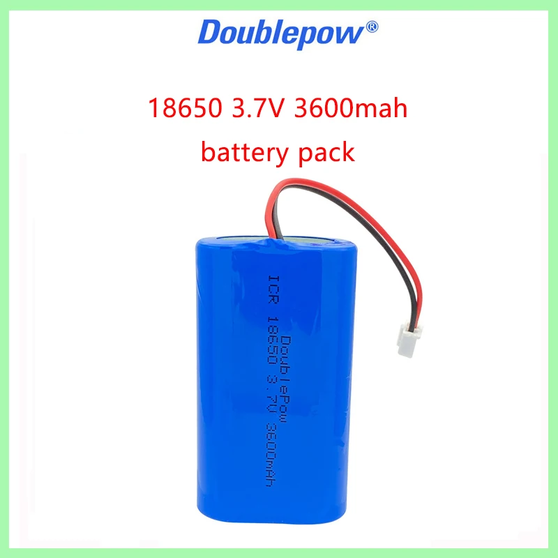 Bloco de Bateria de Lítio 3600 5200mah Bateria Recarregável Equipamento de Monitoramento Placa de Proteção Mais Xh2.542p Plug 3.7v 18650 - Image 2