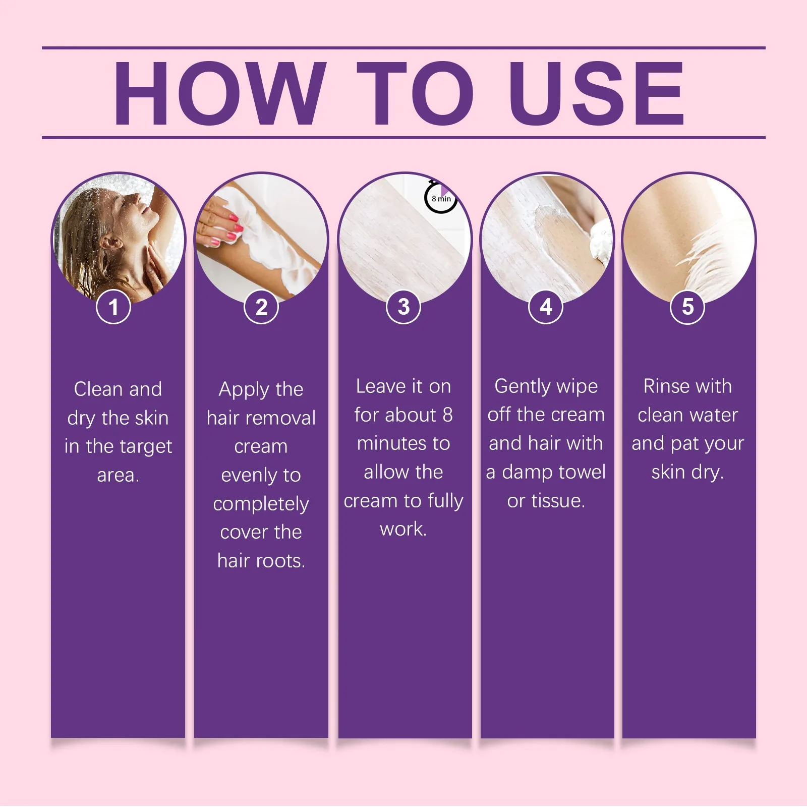 Sensitive Skin Hair Removal Cream 6