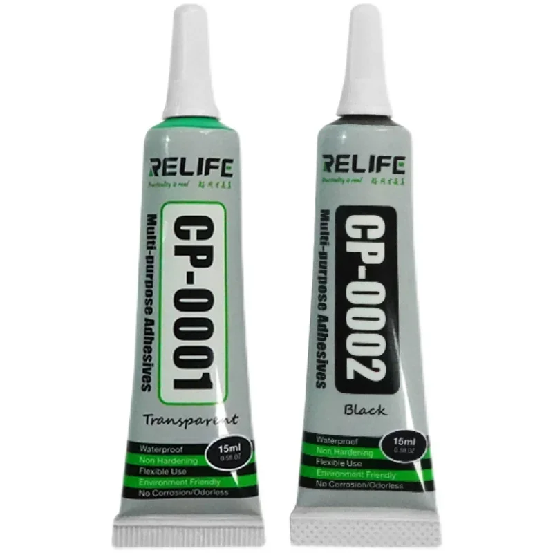 1Pcs 15ml CP 0001/CP 0002 Black/transparent Glue Adhesive