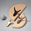 Versatile Wall Hooks with Screws for Hats and Clothes, Minimalist Design, Metal Decoration, Easy Mounting, 1Pc 2