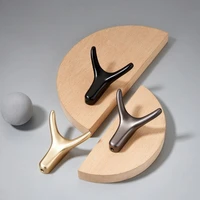 Versatile Wall Hooks with Screws for Hats and Clothes, Minimalist Design, Metal Decoration, Easy Mounting, 1Pc 2