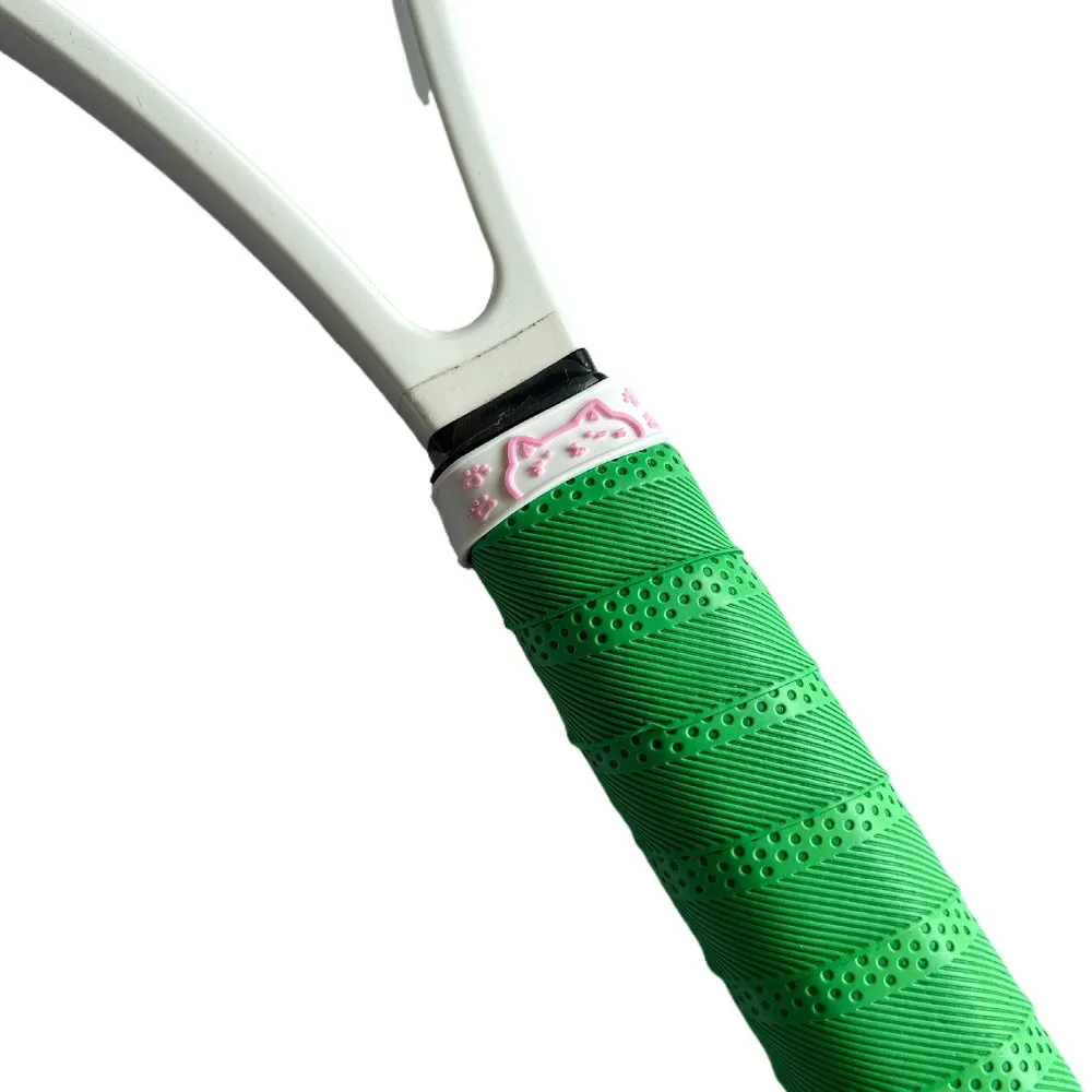 2pcs Tennis Overgrip Sticky Overgrip Racket Overgrip Fixed Tennis Grip Overgrips Rubber Ring Anti Slip