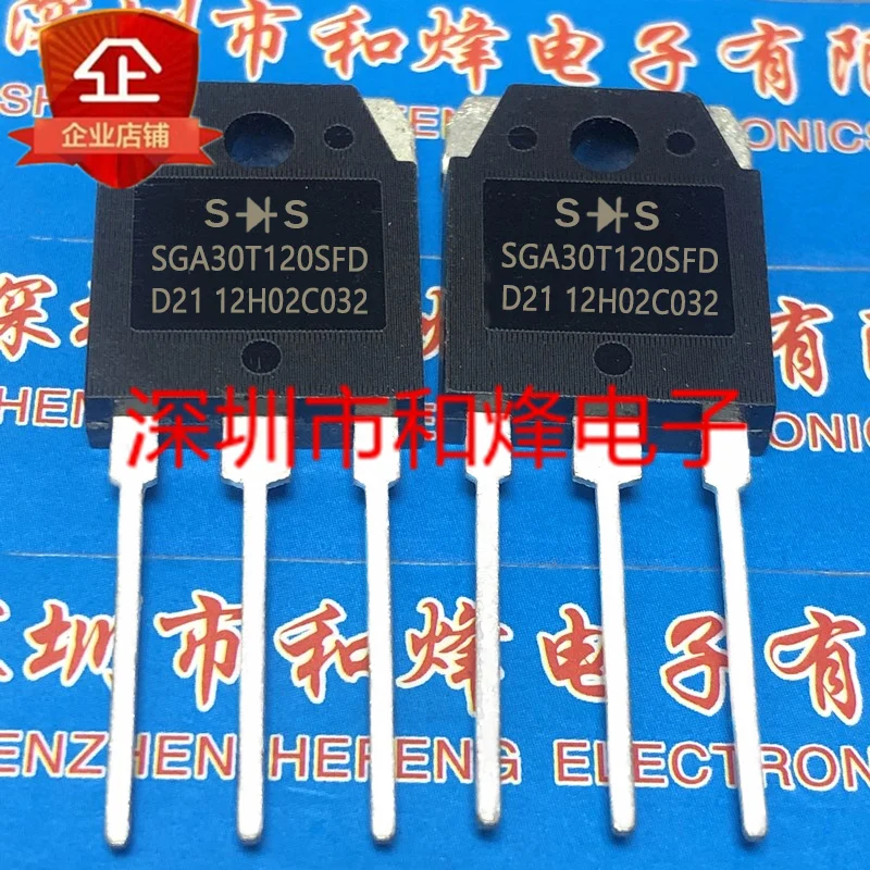 

5PCS-10PCS SGA30T120SFD 30T120 IGBT TO-3P New And Original On Stock