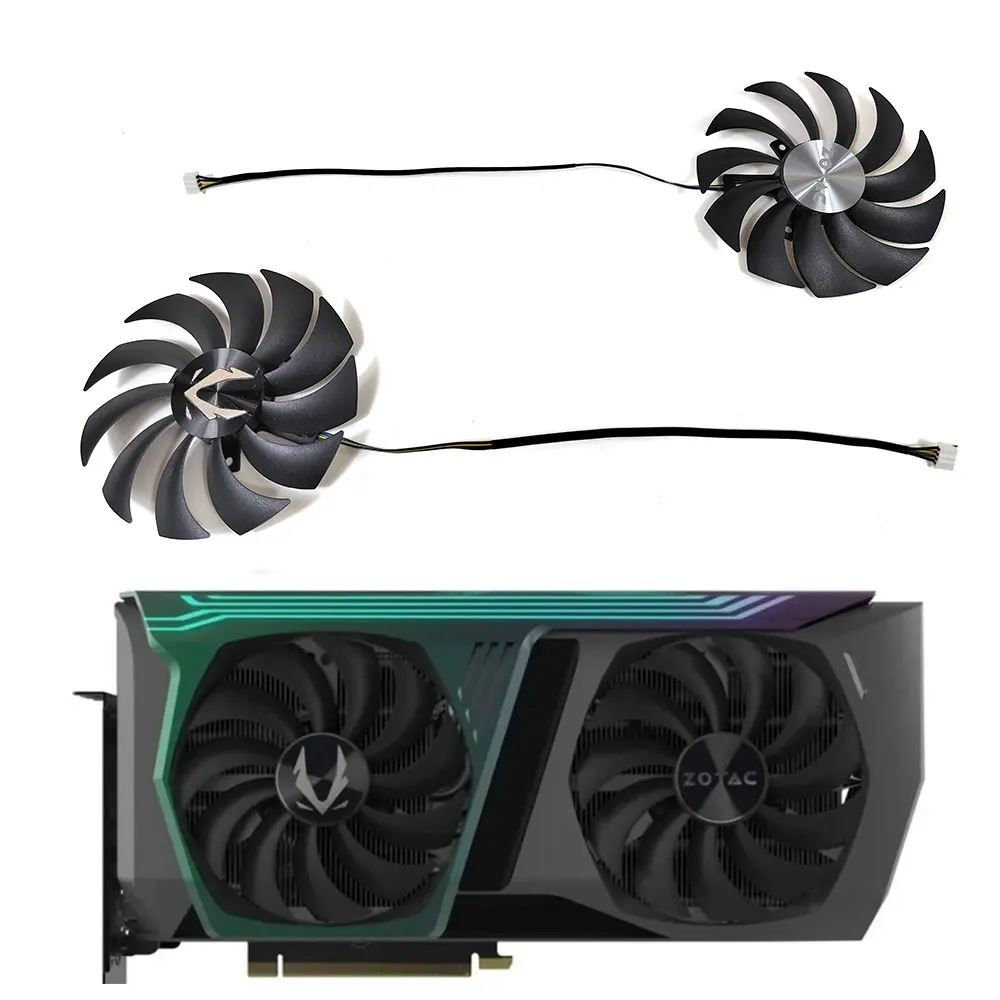 Nuova Ventola Muslimex 3070 Amp Holo Lhr Gpu, Per Ventola Di Raffreddamento Della Scheda Grafica Zotac Gaming Geforce Rtx 3070 Amp Holo Lhr