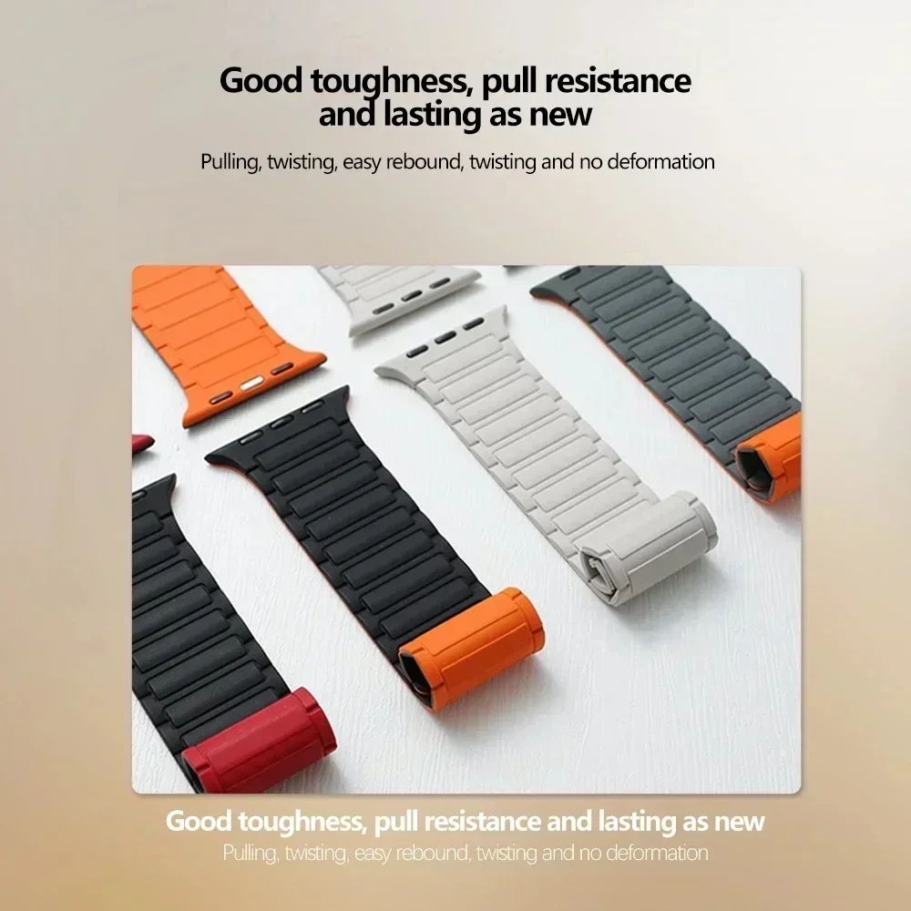 Magnetic Silicone Loop Strap