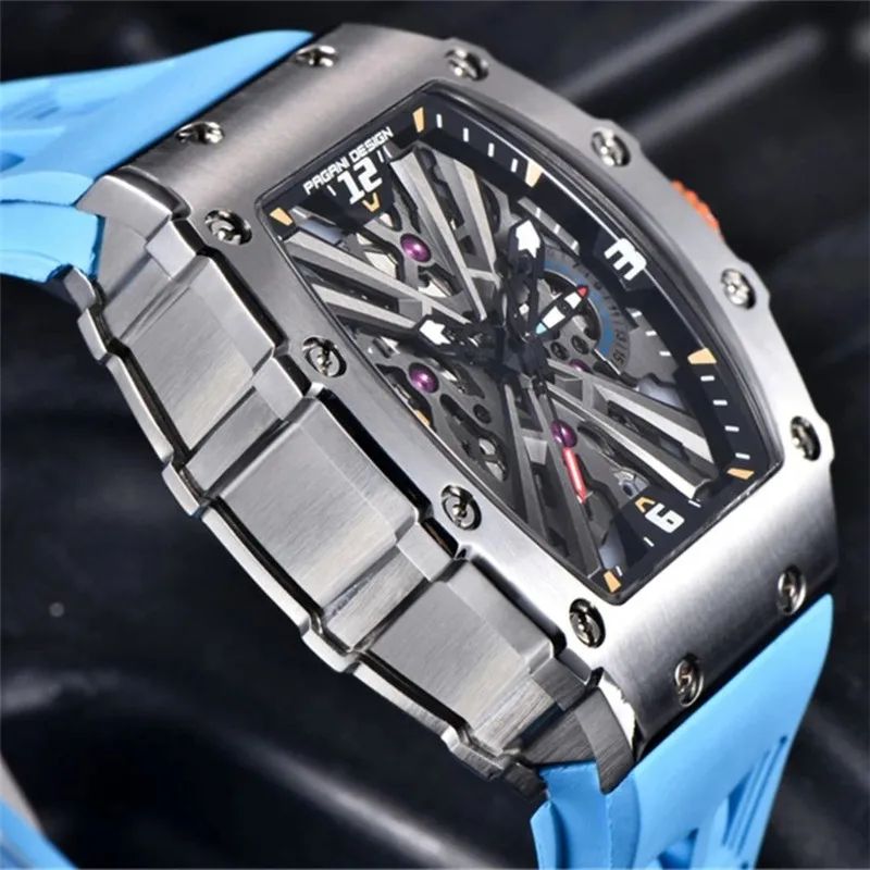 2023 PAGANI DESIGN New Men's Quartz Watches Top Brand Luxury Business Sapphire Glass Waterproof VH65 Movt Relogio Masculino 1738
