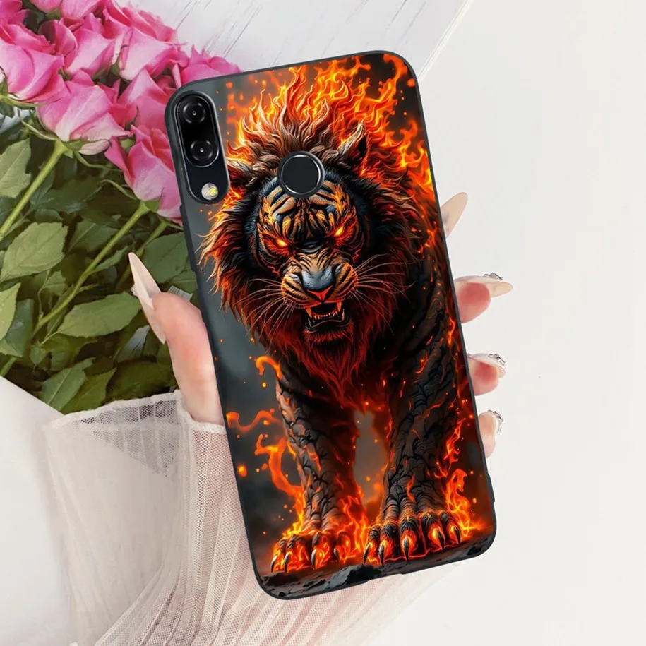 Stylish Black Soft TPU Phone Case - Sleek Protective Cover