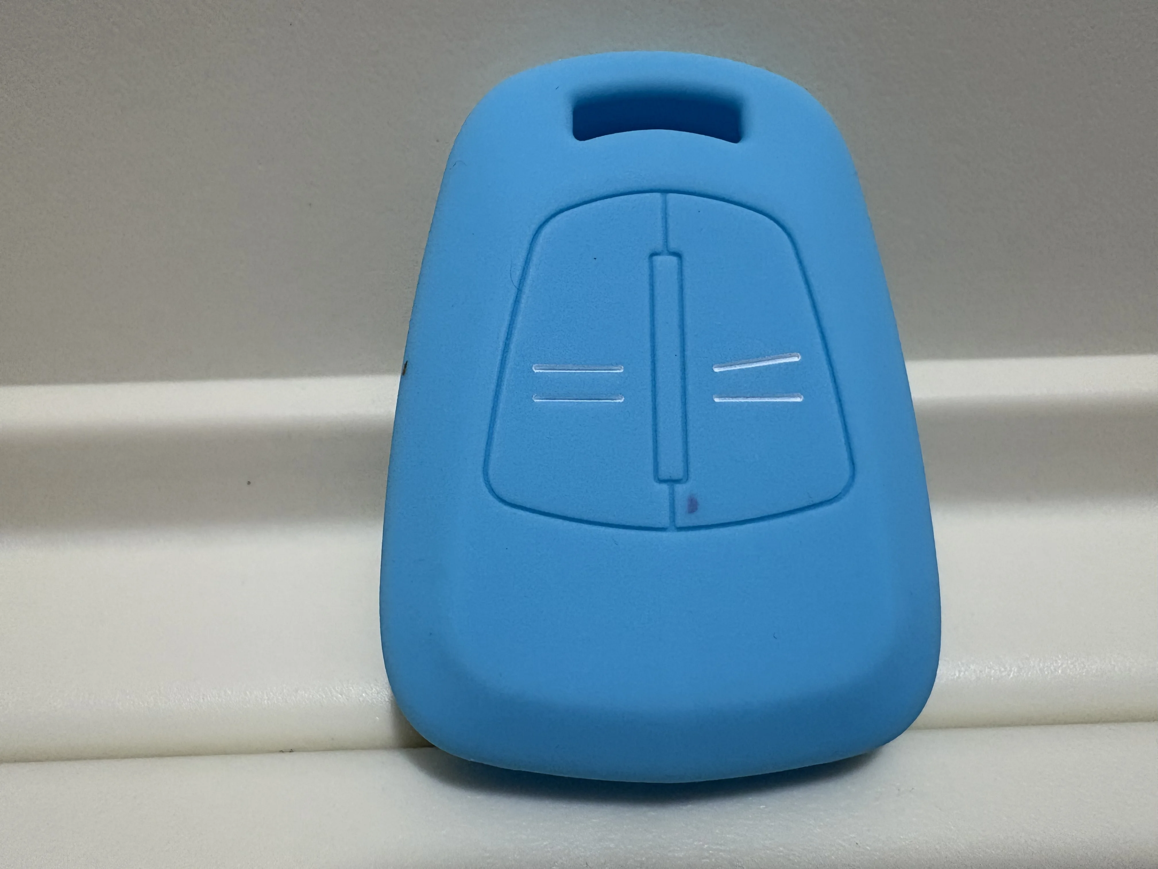 Premium Silicone Car Key Cover - 2 Button Remote Key Shell in Stylish Design