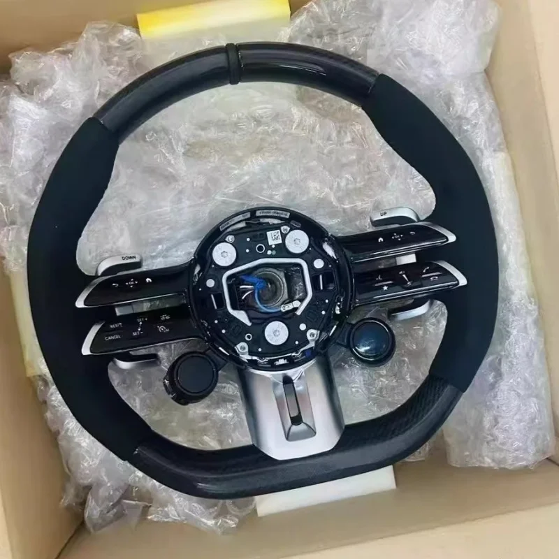 메르세데스-벤츠 A클래스 C클래스 E클래스 GLA GLC GLB GLE 카본 파이버 스티어링 휠 드래곤플라이 휠 액세서리 (맞춤 제작)