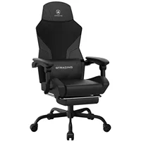GTRACING LUFT-400 Mesh & Faux Leather Office Gaming Chair with Footrest 1