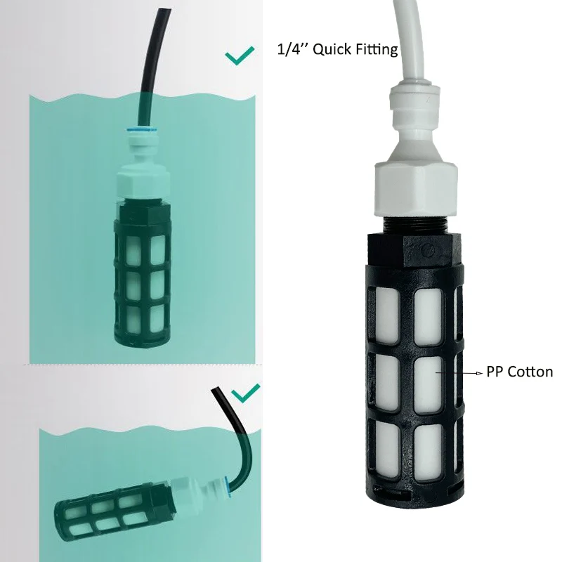 Electric Sprayer Misting Cooling System With 12 V Pump 20-60 FT Mister Line Slip Lock Nozzles Sprinkler For Outdoor Patio 3
