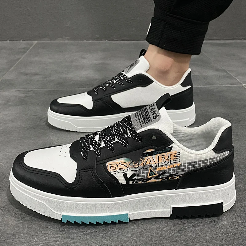 

Men's Shoes New Summer Breathable Small White Shoes Men's Trend All Match Thick Soled Sports Board Shoes Casual Daddy Tide Shoes