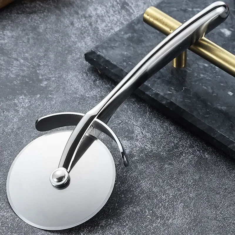 Stainless Steel Pizza Knife For Pizza Cake Bread Pie Pastry Dough Baking Tools pizza knife