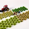 DIY Material Realistic Grass Tuft Miniature Grass Bushes Plant Cluster Scenery Mutlicolor Simulation Grass Nest Model Sand Scene 2