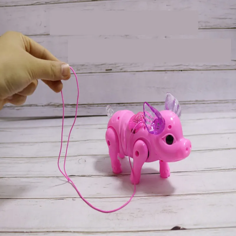 Pet Toys Toy Electric Rope Piglet Internet Celebrity Gift Glowing Pet Toy