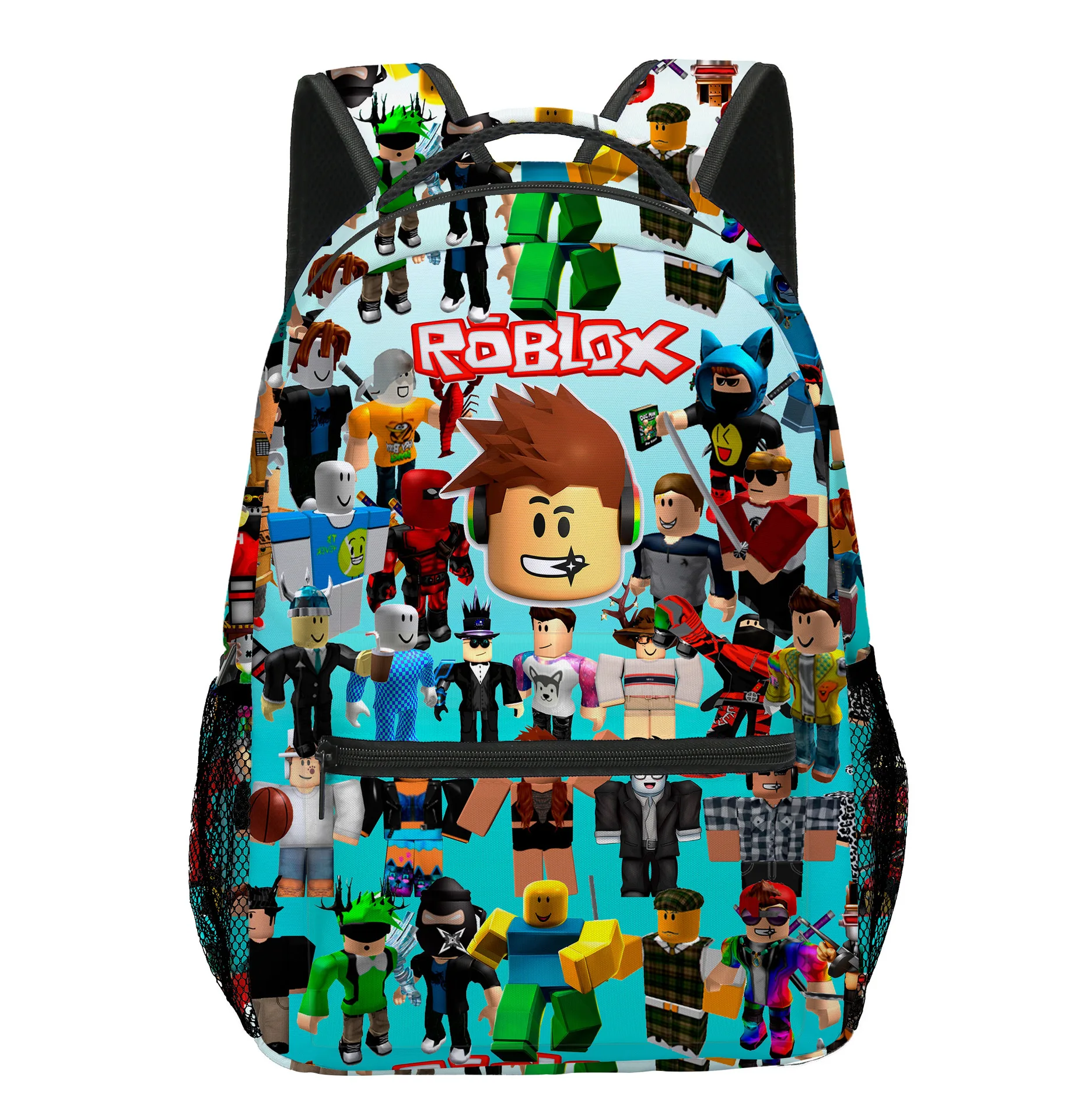 Três peças Roblox Jogo Circundante Masculino e Feminino Estudantes Ombro  Único Ombro Lápis Bag Middle School Student Bag - AliExpress