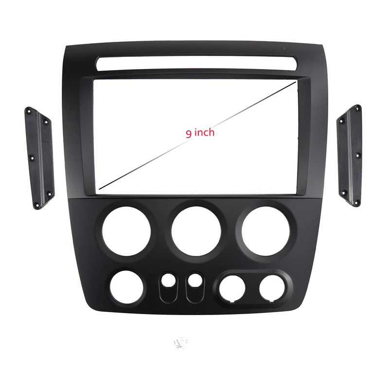 

9 INCH Car Audio Frame GPS Navigation Fascia Panel Car dvd Plastic Frame Fascia is suitable for 2005-2010 HUMMER H3 (9INCH, LHD)