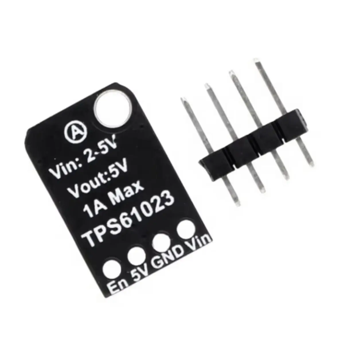 L77A TPS61023 부스트 모듈 5V 1A 부스트 레귤레이터 부스터 보드 전압 스텝업 모듈(2-5VDC에서 5V로)