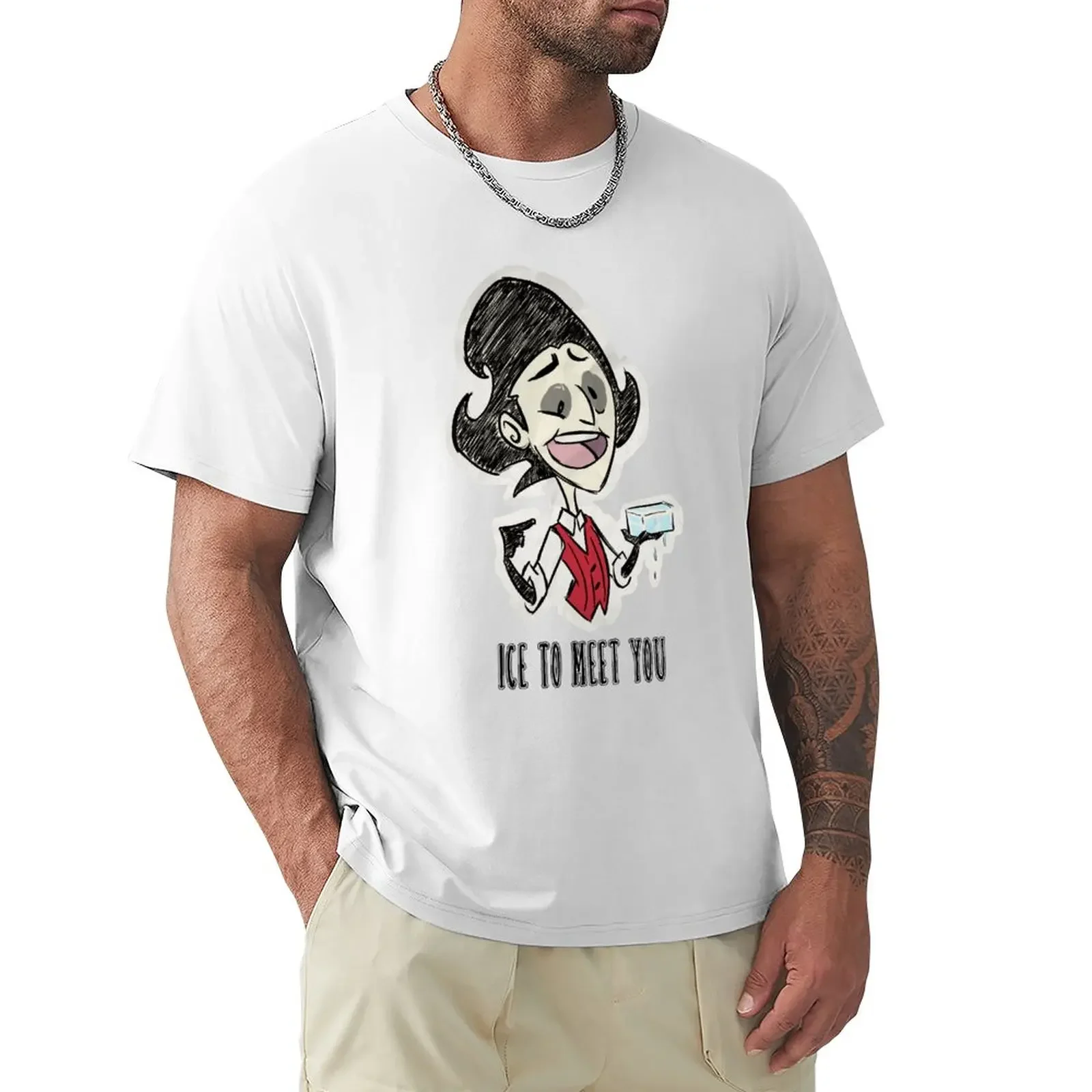 

Ice to Meet You T-Shirt summer clothes customizeds t shirts for men