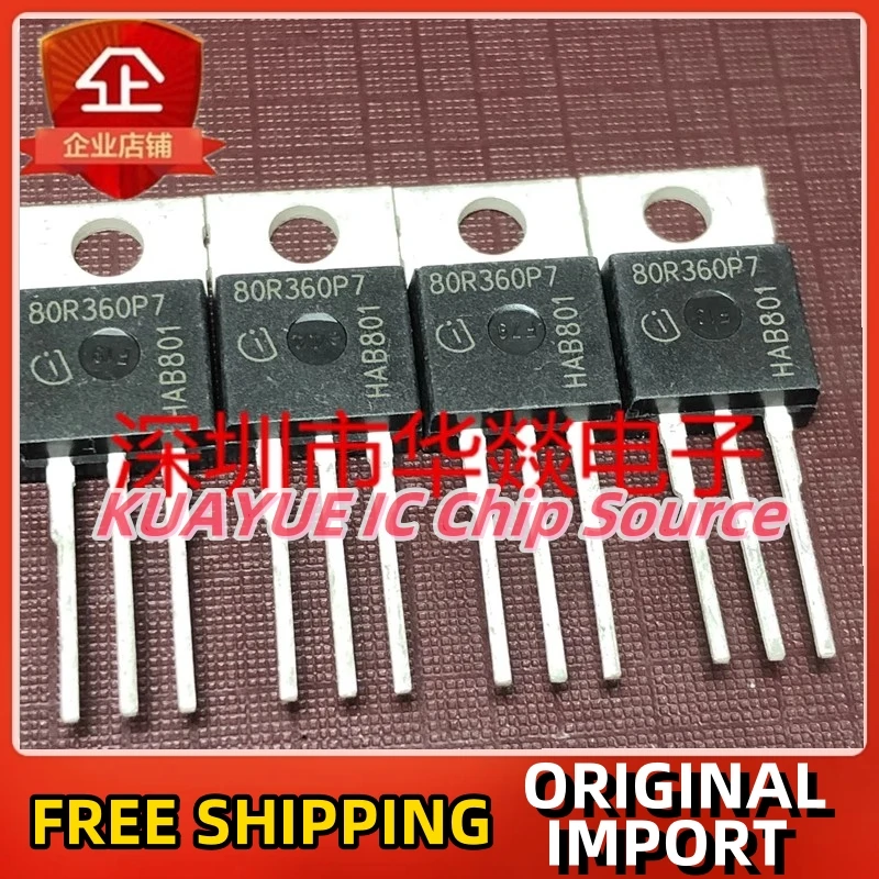 

10 шт.-30 шт./IPP80R360P7 TO220 N 800 в 13 а, быстрая доставка, гарантия качества