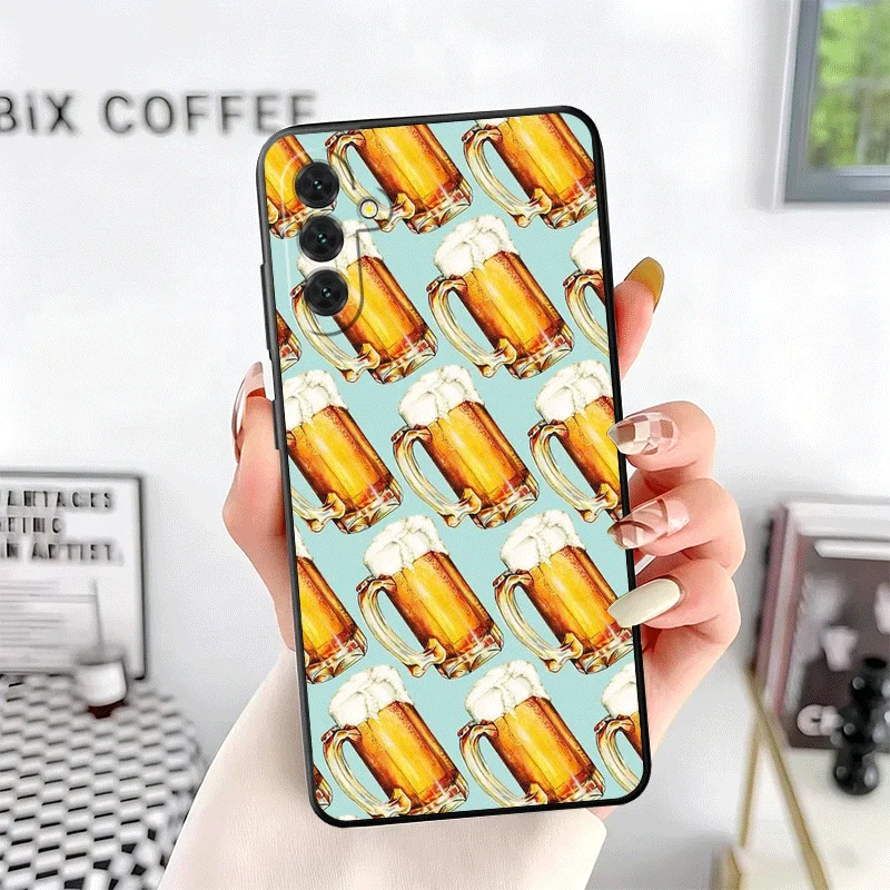 Funny Beer Bubble Summer Soft Phone Case