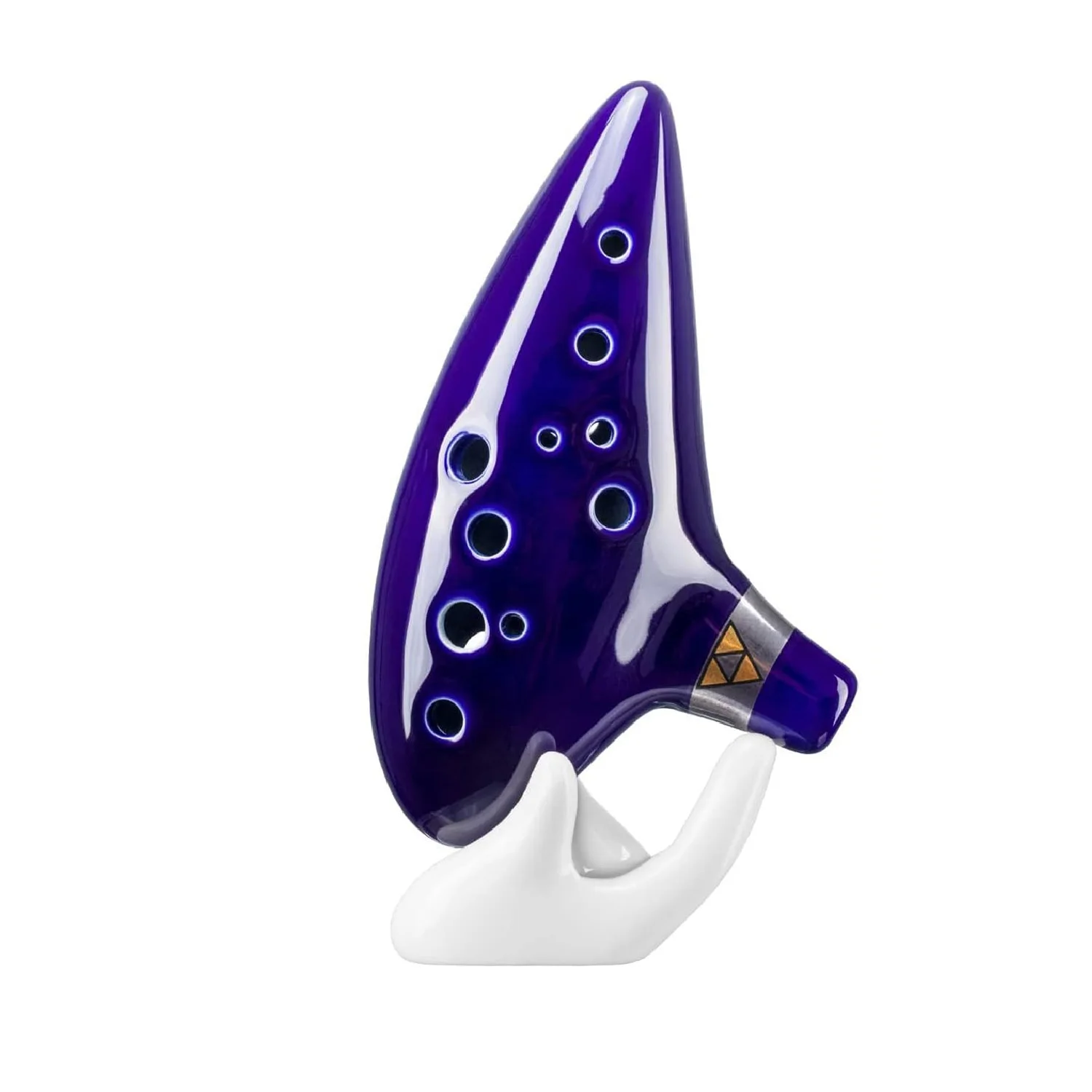 Ocarina Di Zelda 12 Fori In Ceramica - Strumento Musicale Alto C Con Custodia - Foto 2