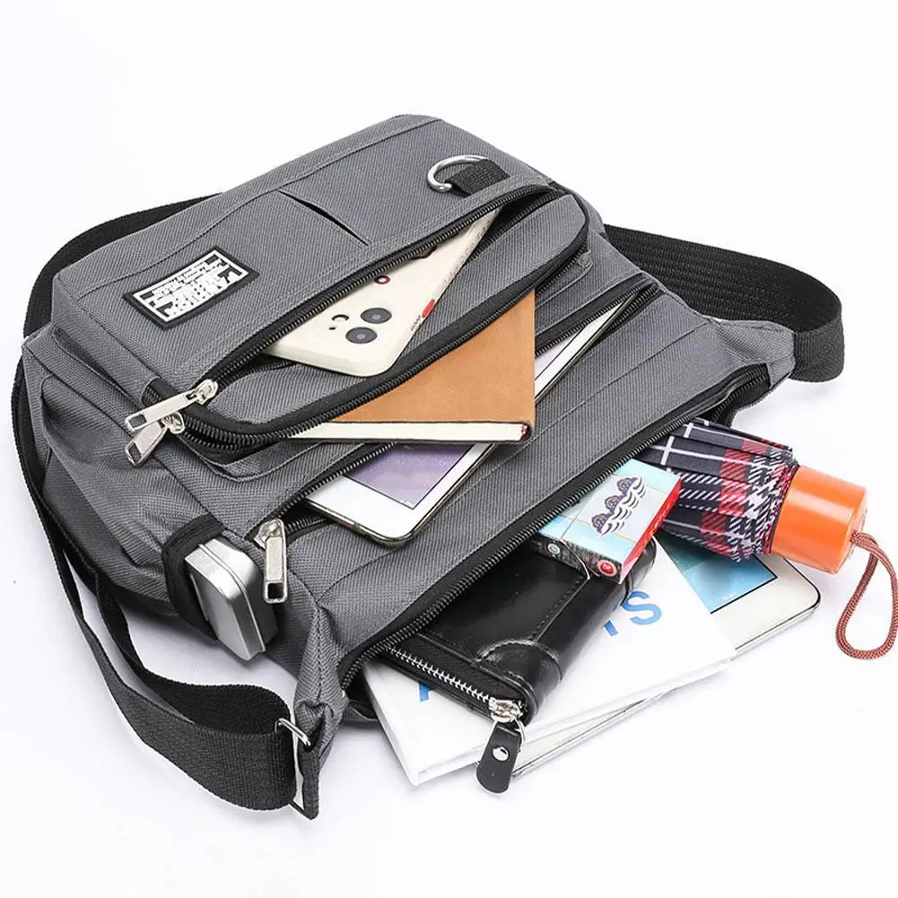 Waterproof Oxford Cloth Men's Casual Shoulder Bag