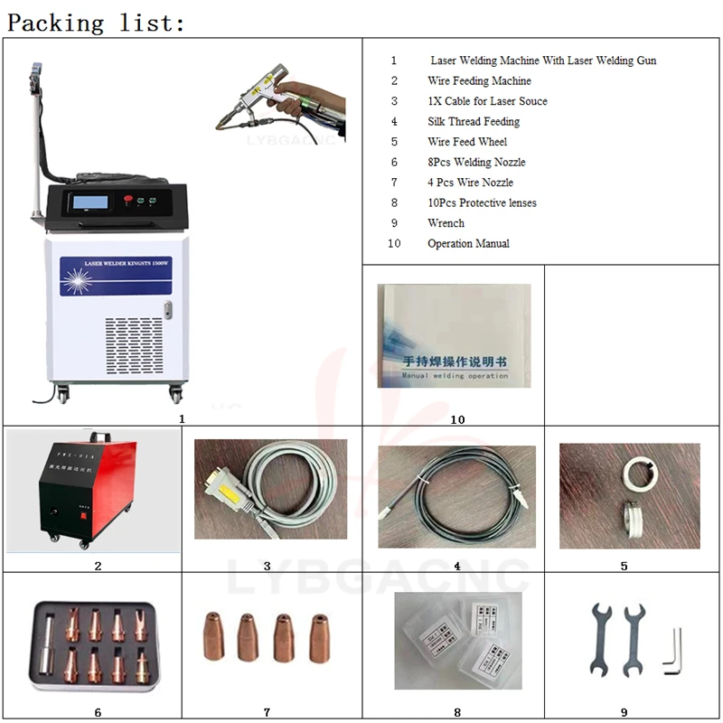 3000W Fiber Laser Welding 5 in 1 2000W Laser Welding Cleaning Cutting Machine 1500W For Metal Oxides On Stainless Steel 2