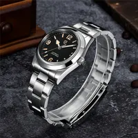 PAGANI DESIGN 2024 New 36MM Men Automatic Mechanical Watches NH35 Sapphire Stainless Steel AR Coating 20Bar Clock Watch for Men 5