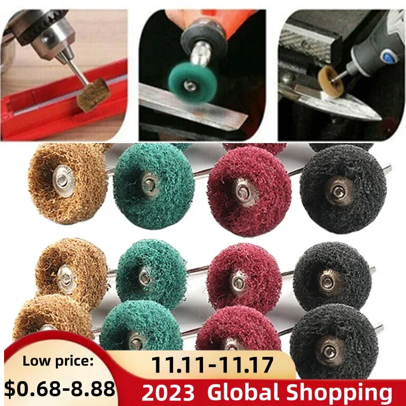 SET 3 Brosses Rotative Nylon + Crin + Bronze 11.5 cm - SPORT ET NEIGE