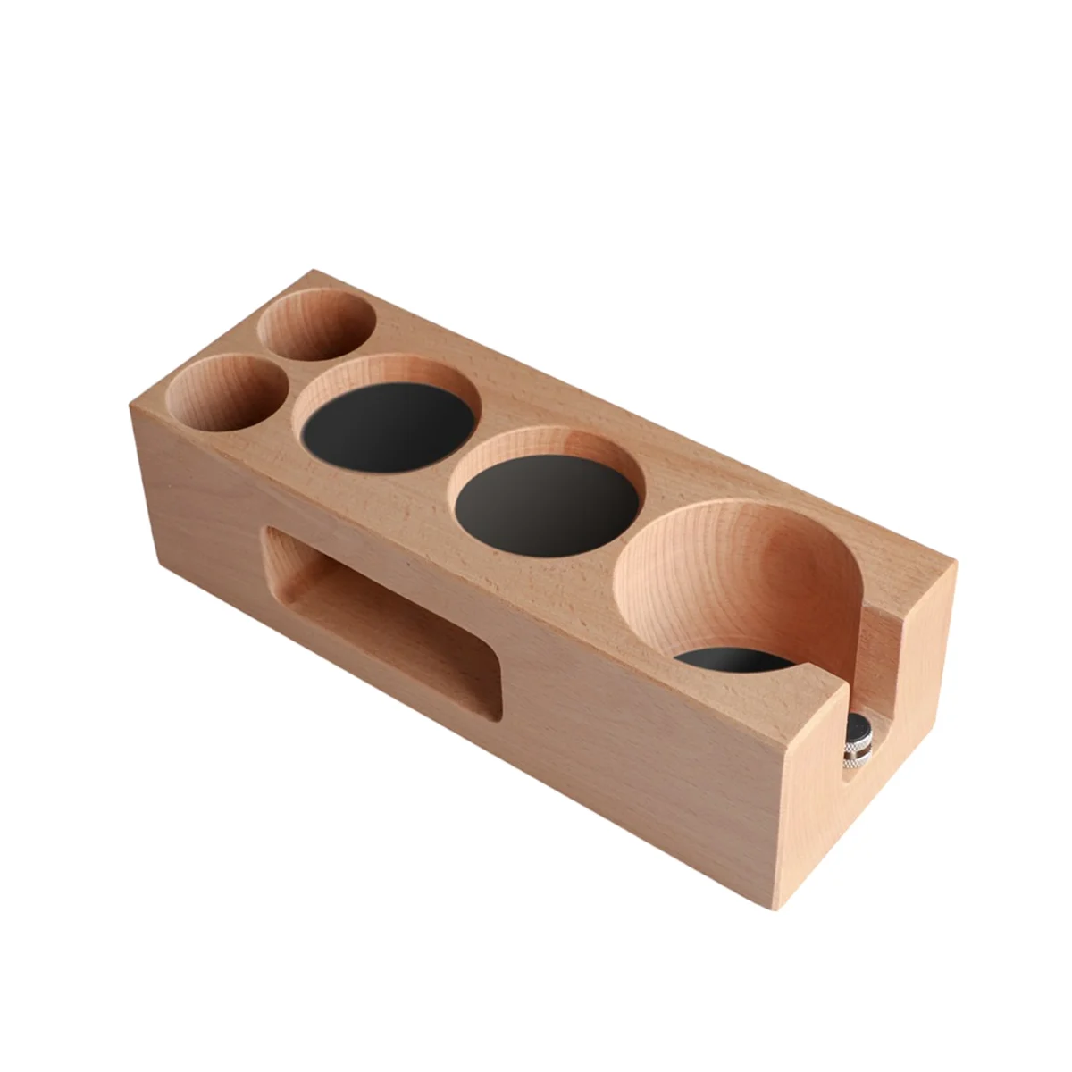 

58Mm Coffee Tamper Holder Wooden Filling Support Base Espresso Tamper Mat Station Filter Stands Barista