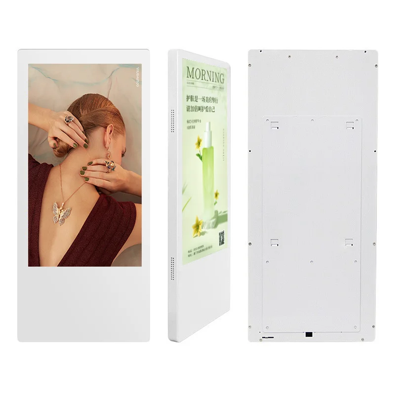 Publicité multimédia murale intérieure d'hôtel, machine publicitaire d'affichage d'ascenseur LCD de bar de haute qualité de 19 pouces