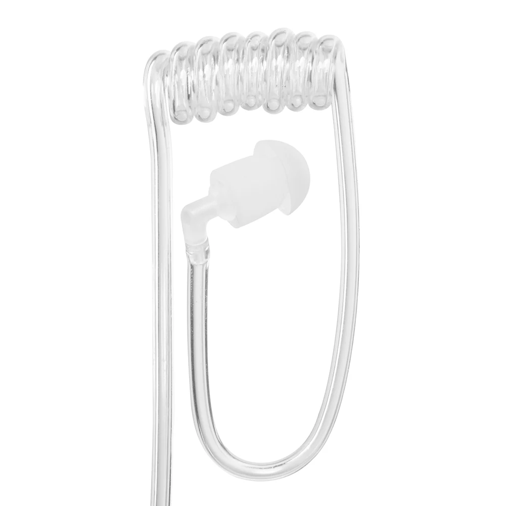 Covert Acoustic Tube Earpiece PTT MIC Headset for Motorola GP340 GP328 GP1280