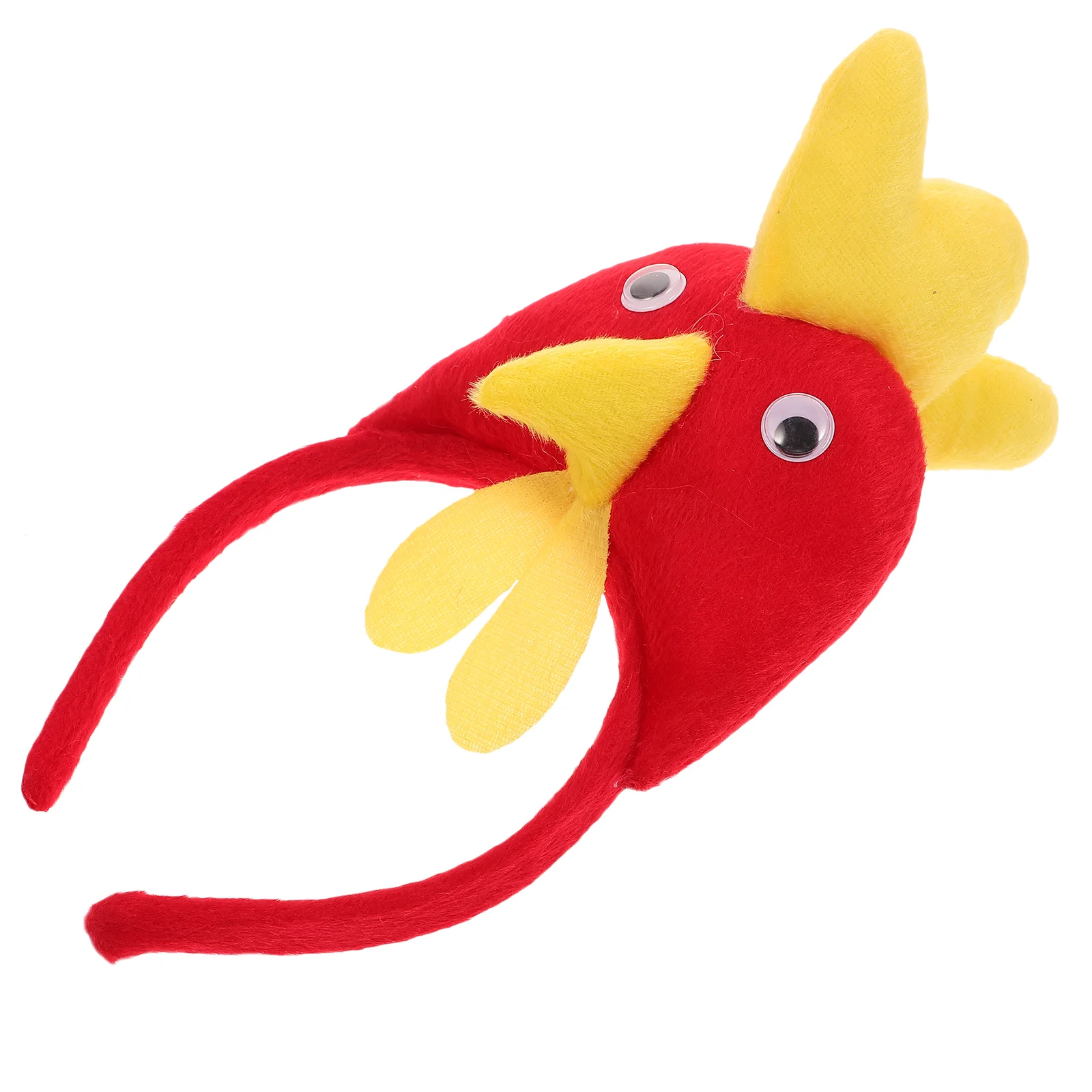 Children Headband Red Rooster Hairband Hair Adult Halloween Headpiece Hair Accessories for Masquerade Party Girls Accessories