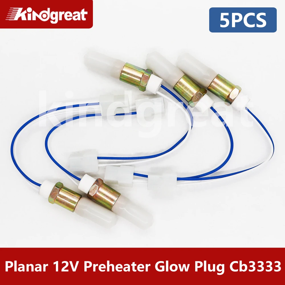 5PCS/Lot Diesel Parking Heater Accessories Planar 12V Preheater Glow Plug Cb3333