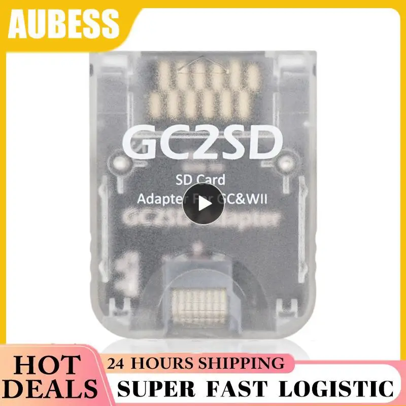 Adattatore Per Scheda Adattatore Per Scheda Sd Per Console Gamecube E Wii Adattatore Per Scheda Di Memoria Sd Sd2Sp2 Per Gamecube Wii