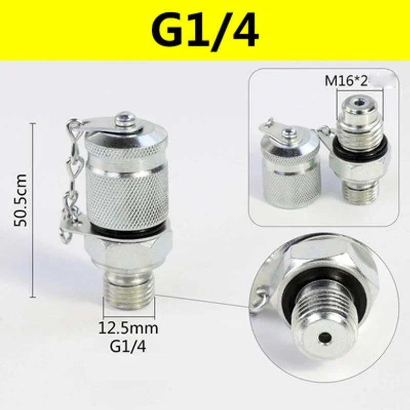 Hydraulic Pressure Test Quick Connector G1/4 for KOMATSU PC-200 Excavator