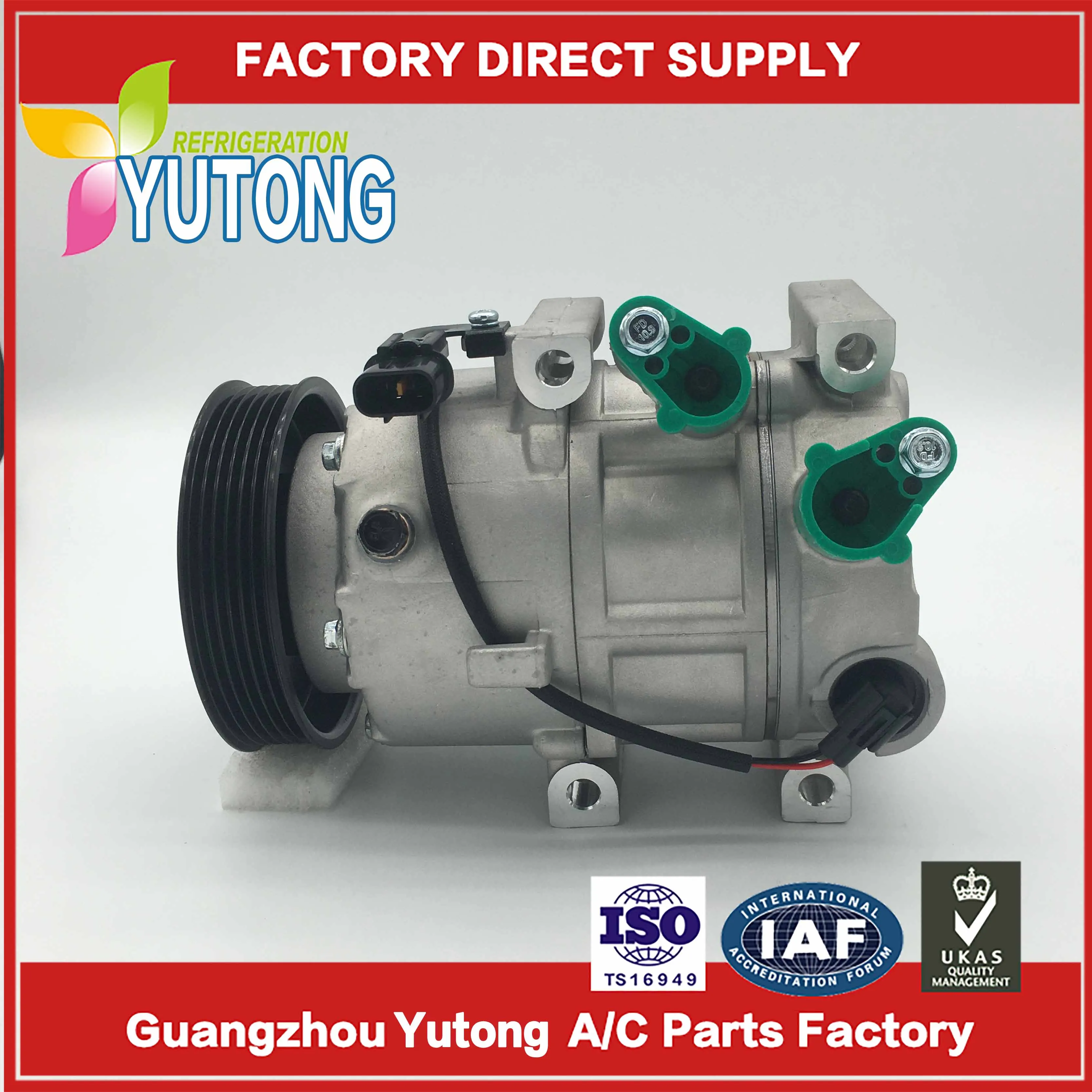 

VS16N AC Compressor For Hyundai Sonata Kia K5 97701-3R000 97701-3V110 1K55261450 F500-EB9AA-12