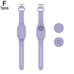 Silicone Protective Wristband Cover for Smart Tag 2 - Waterproof Tracker Holder Case (F)