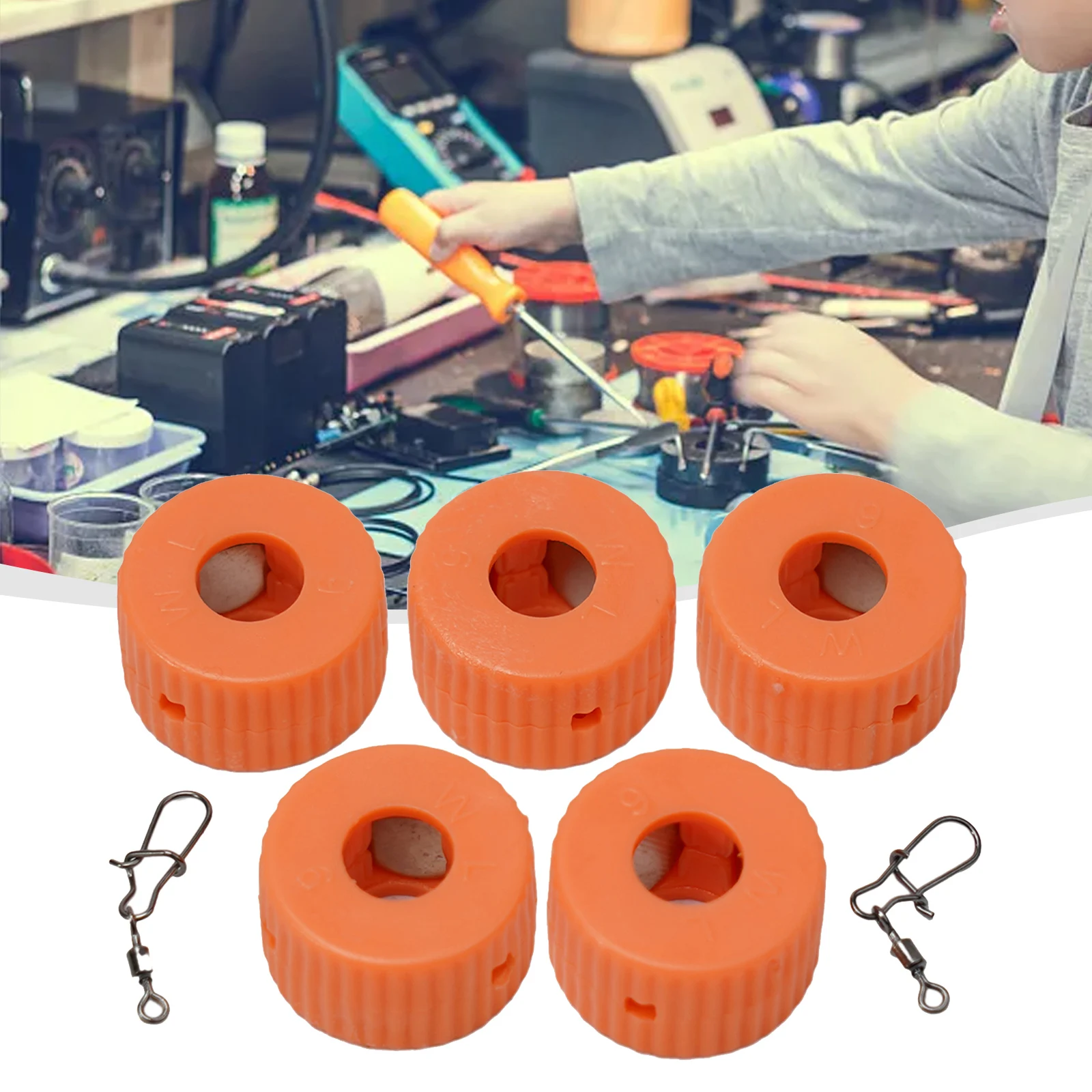 

Magnet Booster Mini Magnetizer Ring 5 Pcs 7mm Hole Plastic Material Without Demagnetizer Function For Screwdriver Bit