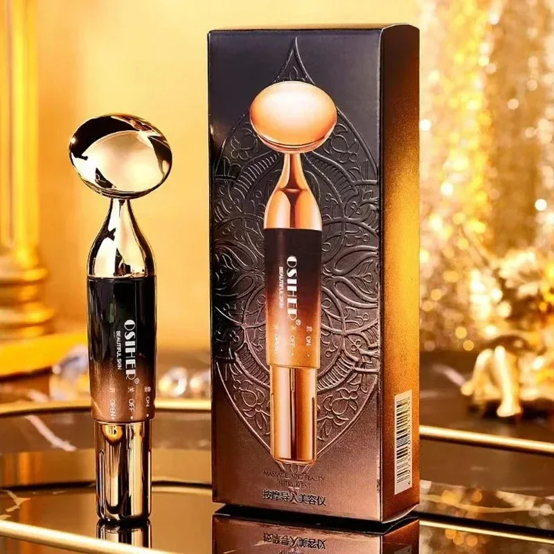 Neck Face Massager 3 In 1 Face Neck Facial Eye Massage Introducer Microcurrent Skin Rejuvenation Anti Aging Beauty Device