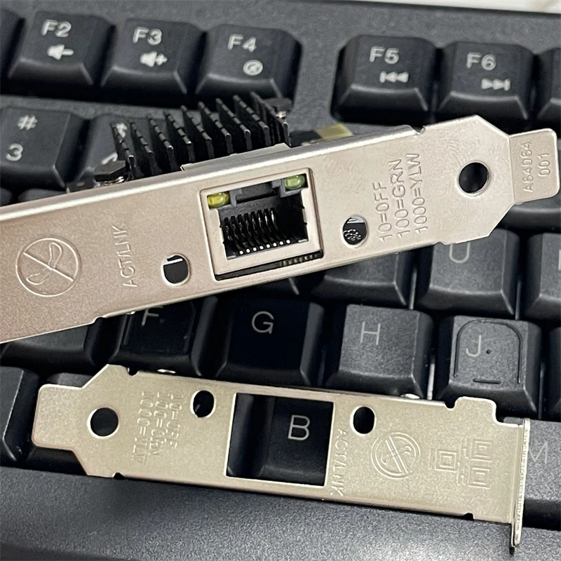 2.5Gb 기가비트 이더넷 네트워크 카드, PCI Express X1 to RJ45 포트, 2500Mbps RTL8125BG 칩, PCIE LAN 카드 및 로우 브래킷