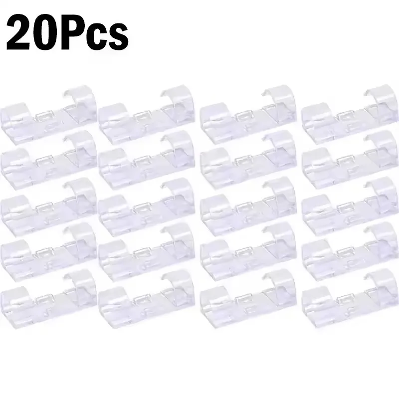 Self-Adhesive Cable Clips Organizer for Home, Office, and Car