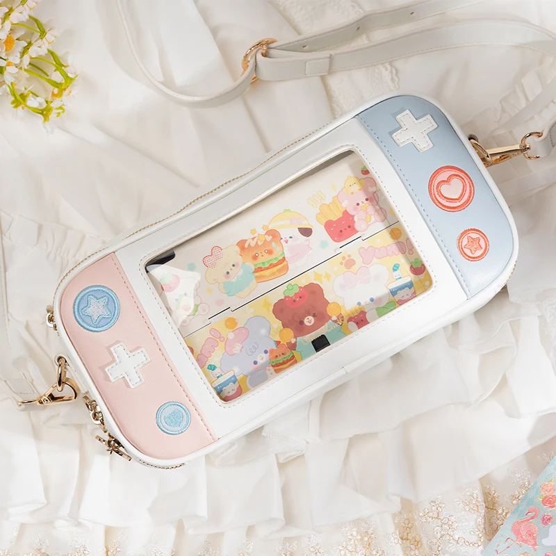 

Мультяшная сумка для хранения игр для Nintendo OLED Switch, сумка-мессенджер, сумка для путешествий, консоль для игровой консоли Nintendo Switch, аксессуары