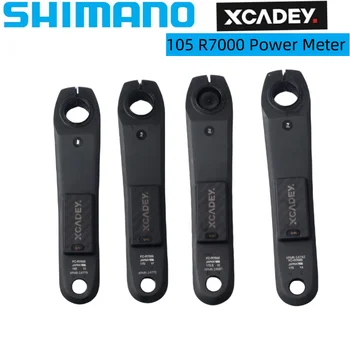 Manivela recarregável Shimano-X-Power, manivela esquerda com XCADEY, Suporte GPS, ANT Bluetooth, 105 r7000, 165mm, 170mm, 172,5mm