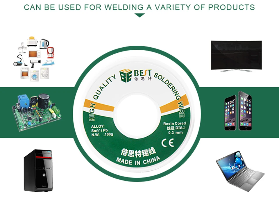 welding hood BEST 0.3-0.6 0.8 1.0 1.2mm Low Melting Point Rosin Solder Wire With High Tin Content For Computer Electronic Instrument Welding torch hose