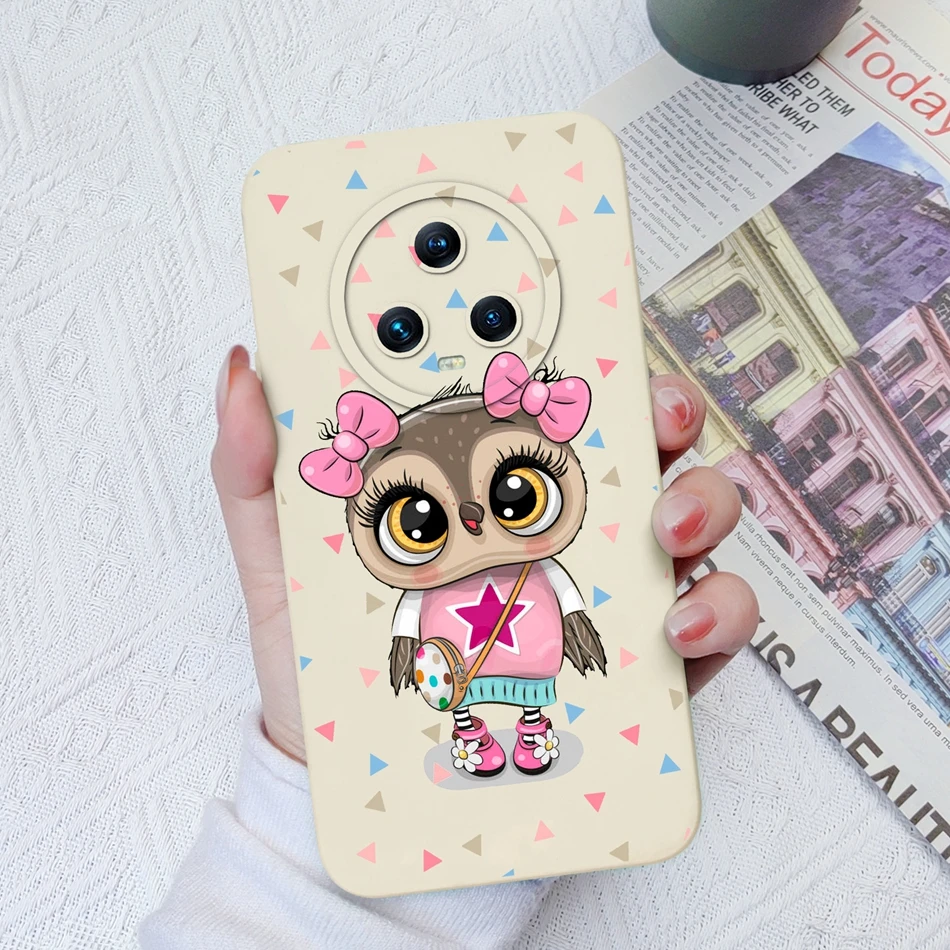 Premium Phone Case with Enhanced Camera Protection - Soft Liquid Silicone Bumper Cover for Huawei Honor Magic Series